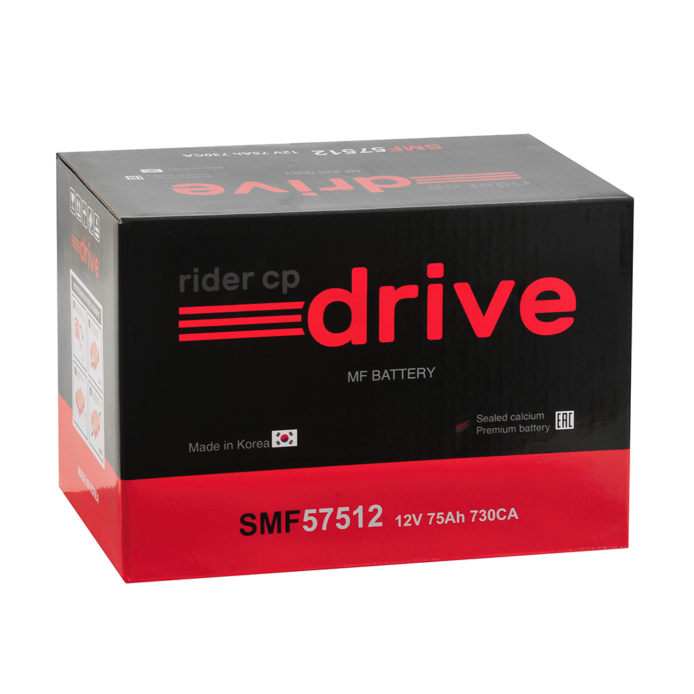 Аккумулятор RDRIVE 75 Ач 730А О/П 57512