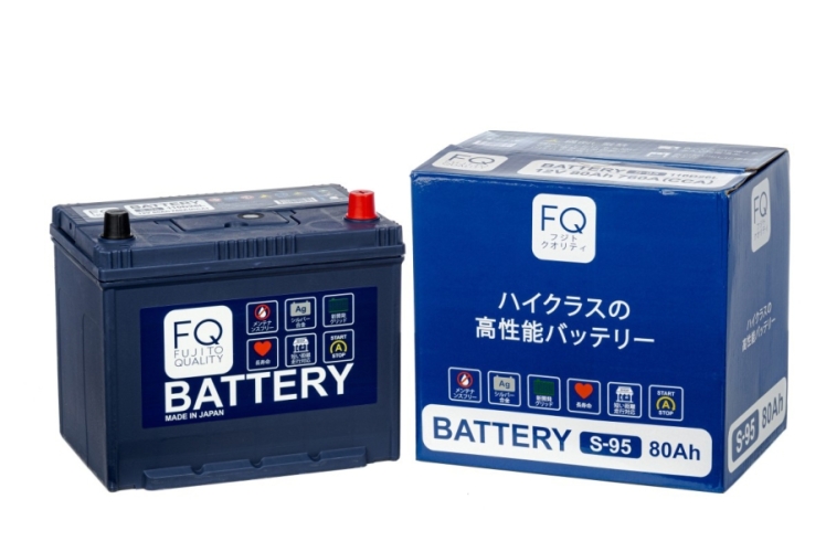 Батарея аккумуляторная FQ 110D26L 80А/ч 730А 12В обратная полярн. выносные (Азия) клеммы