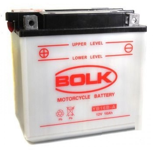 Аккумуляторная батарея BOLK MOTO 12V16 BK 31012 (516015-YB16B-А)
