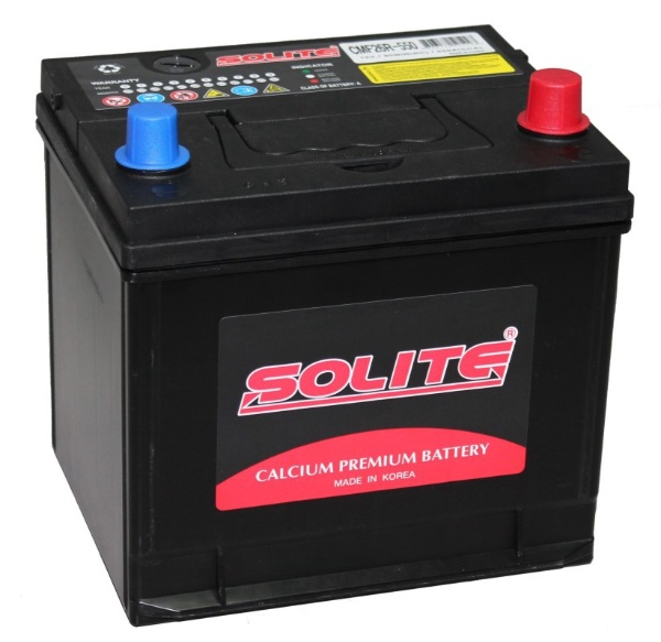 Батарея аккумуляторная Solite CMF26R550 60А/ч 550А обратная полярн. стандартные (Европа) клеммы