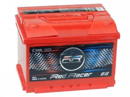 АККУМУЛЯТОР RED RACER 65 АЧ-600 (242Х175Х190)