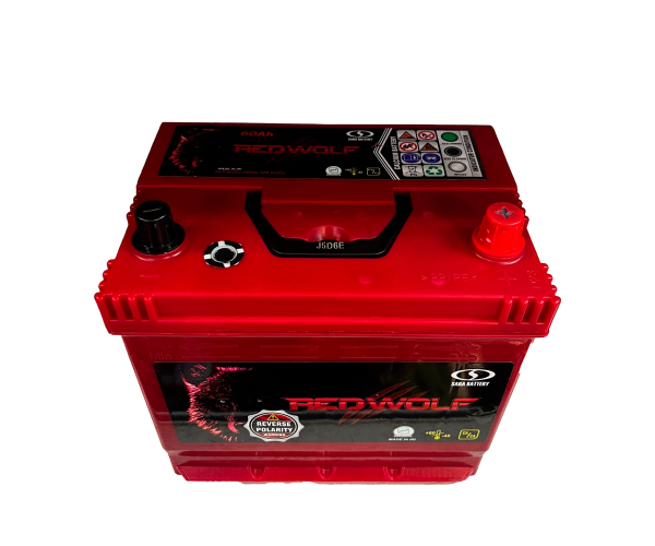 Аккумулятор, RED Wolf RWS600, 60 Ah, 510 A, обратная полярность